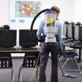 Commercial Office Cleaning-backpack vacuum-Cleantegra cleaning