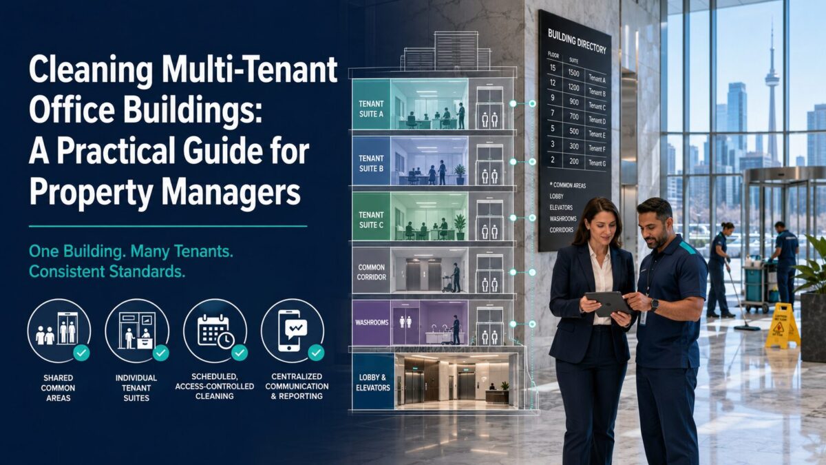 Cleaning Multi-Tenant Office Buildings: A Practical Guide for Property Managers