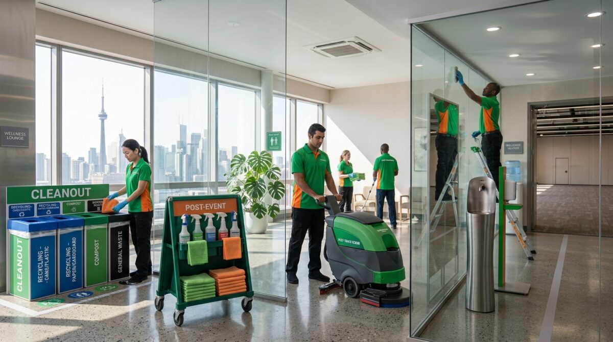 Efficient Post-Event Cleanup for Commercial Spaces