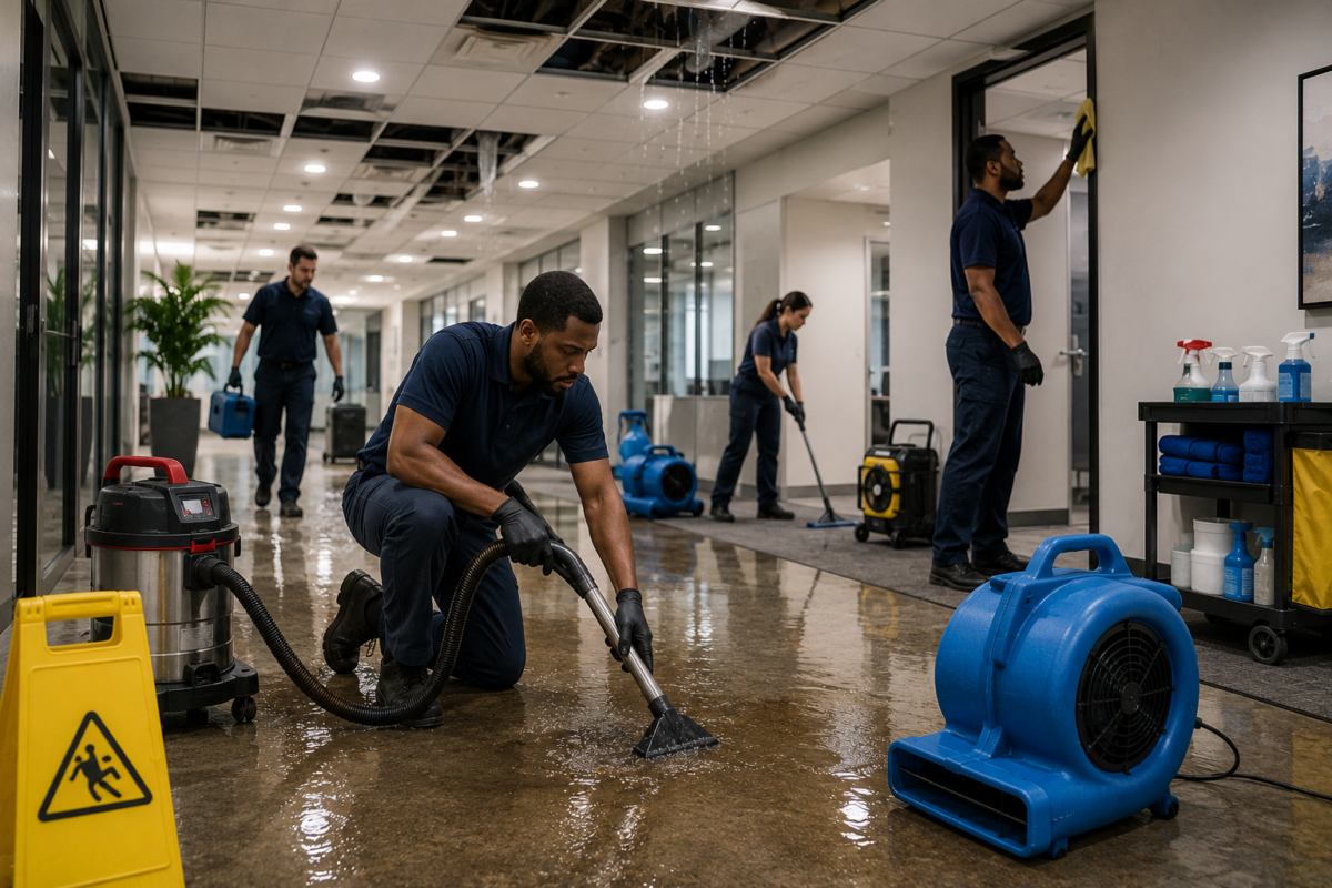 Handling Sudden Commercial Water and Pipe Leaks