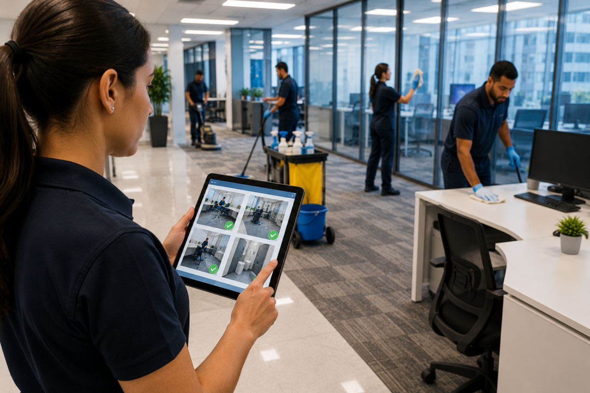 How Mobile Cleaning Inspection Apps Guarantee Consistent Service Standards