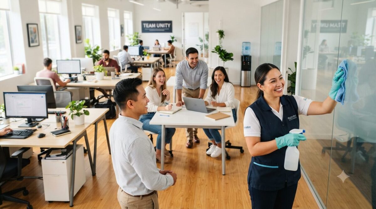 How Professional Office Cleaning Supports Employee Morale and Productivity