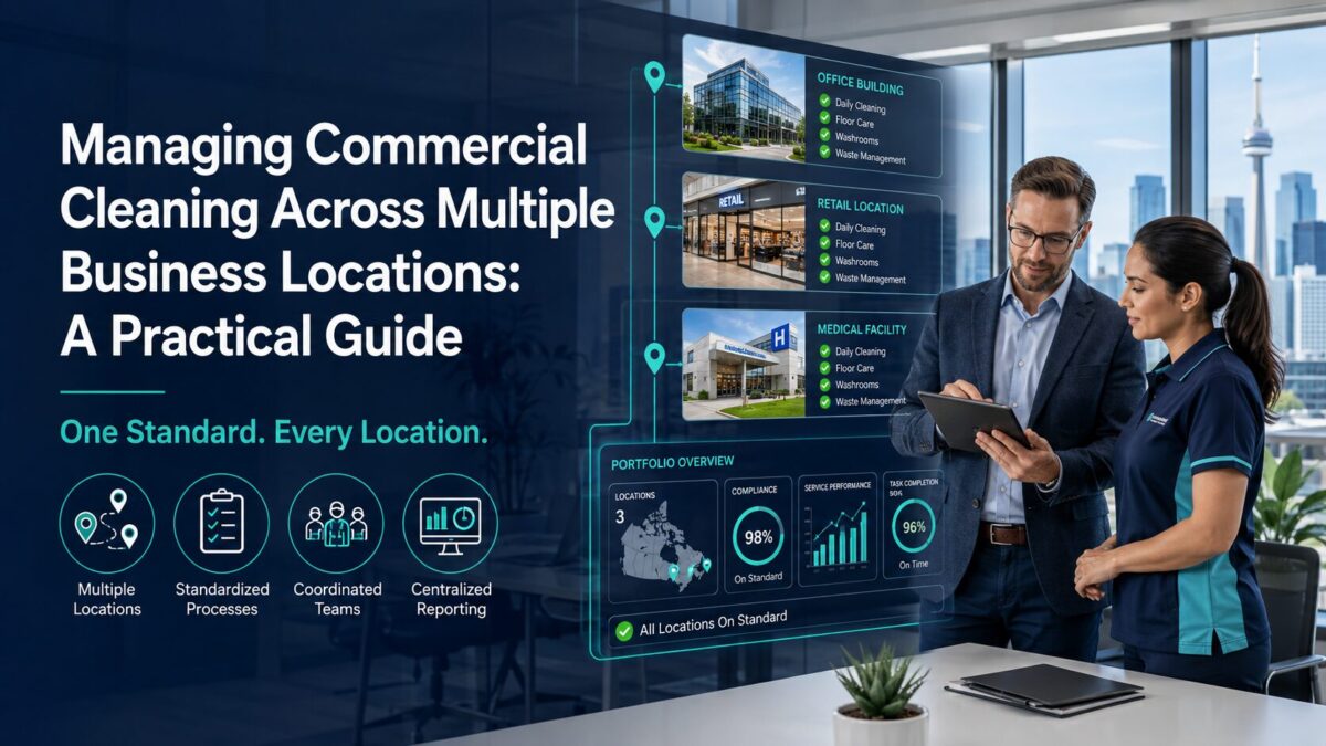 Managing Commercial Cleaning Across Multiple Business Locations: A Practical Guide