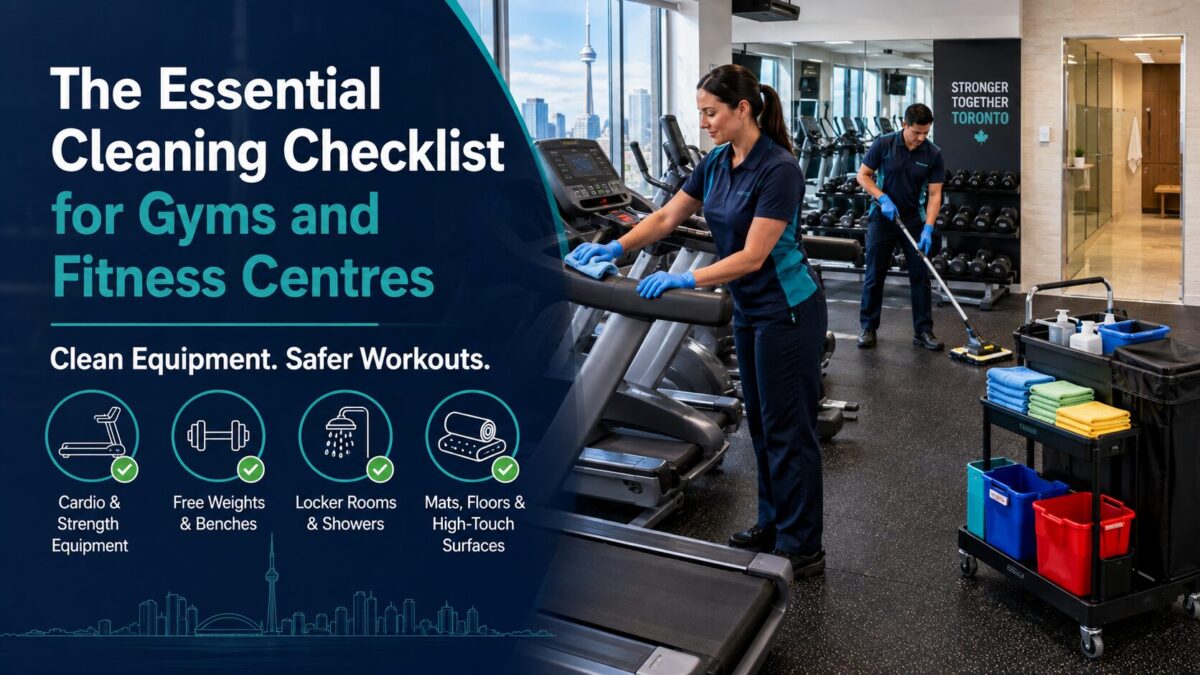 The Essential Cleaning Checklist for Gyms and Fitness Centres