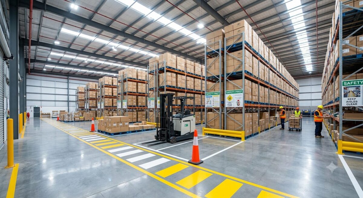 Warehouse and Distribution Centre Cleaning: Improving Safety and Organization
