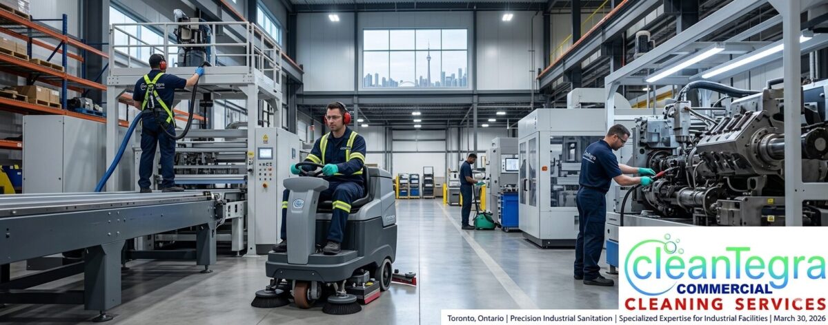 Industrial Cleaning in a GTA Manufacturing Facility