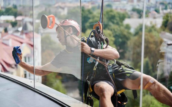 Industrial Cleaning Services Toronto clean windows, window sills